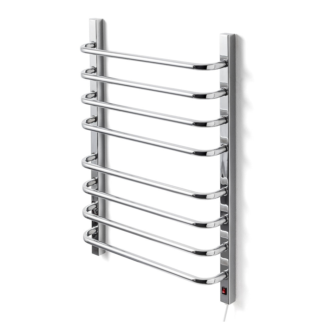 Toalheiro Térmico Cromado para 2 Toalhas