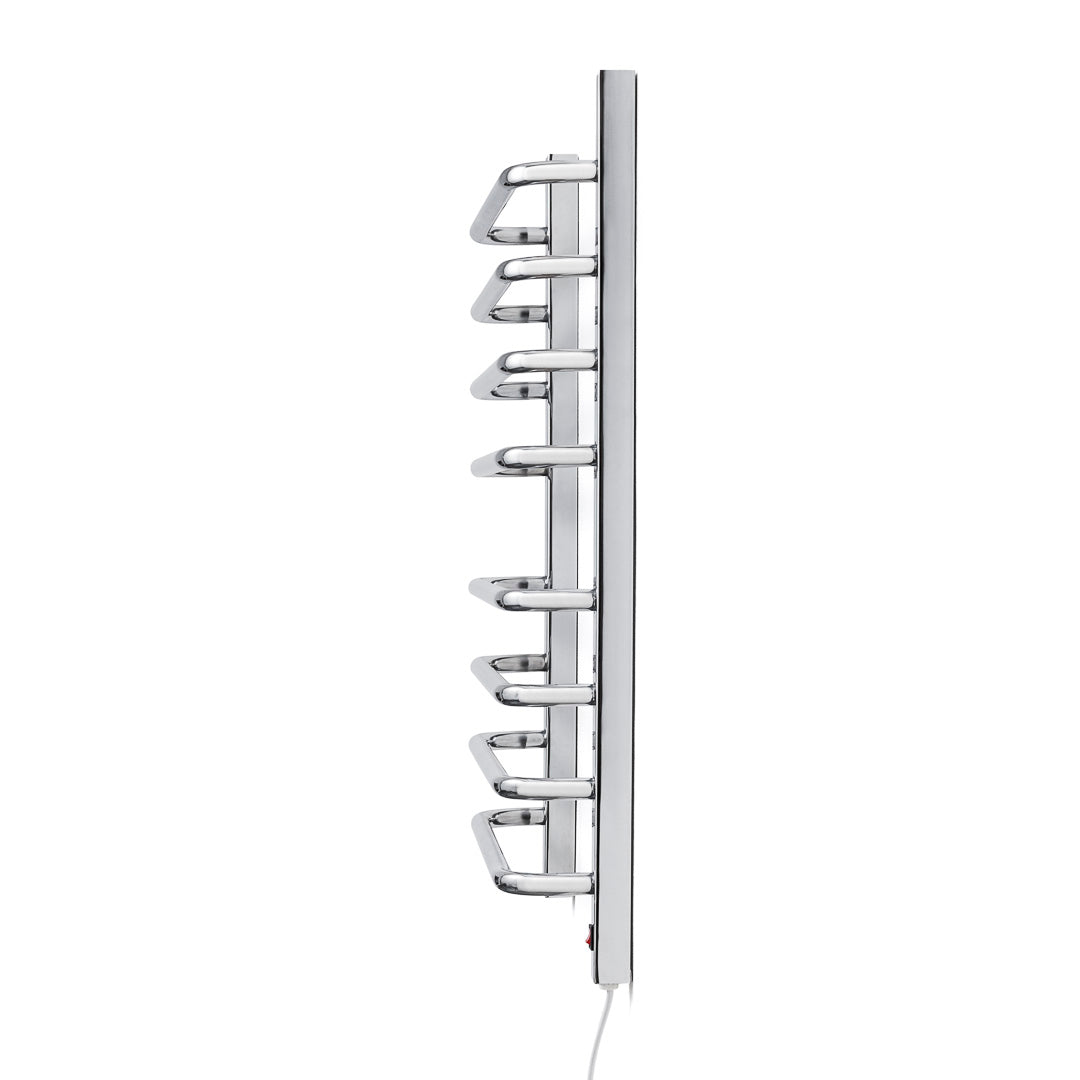 Toalheiro Térmico Cromado para 2 Toalhas